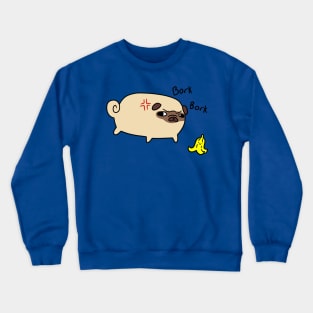 Bork Bork Pug Crewneck Sweatshirt